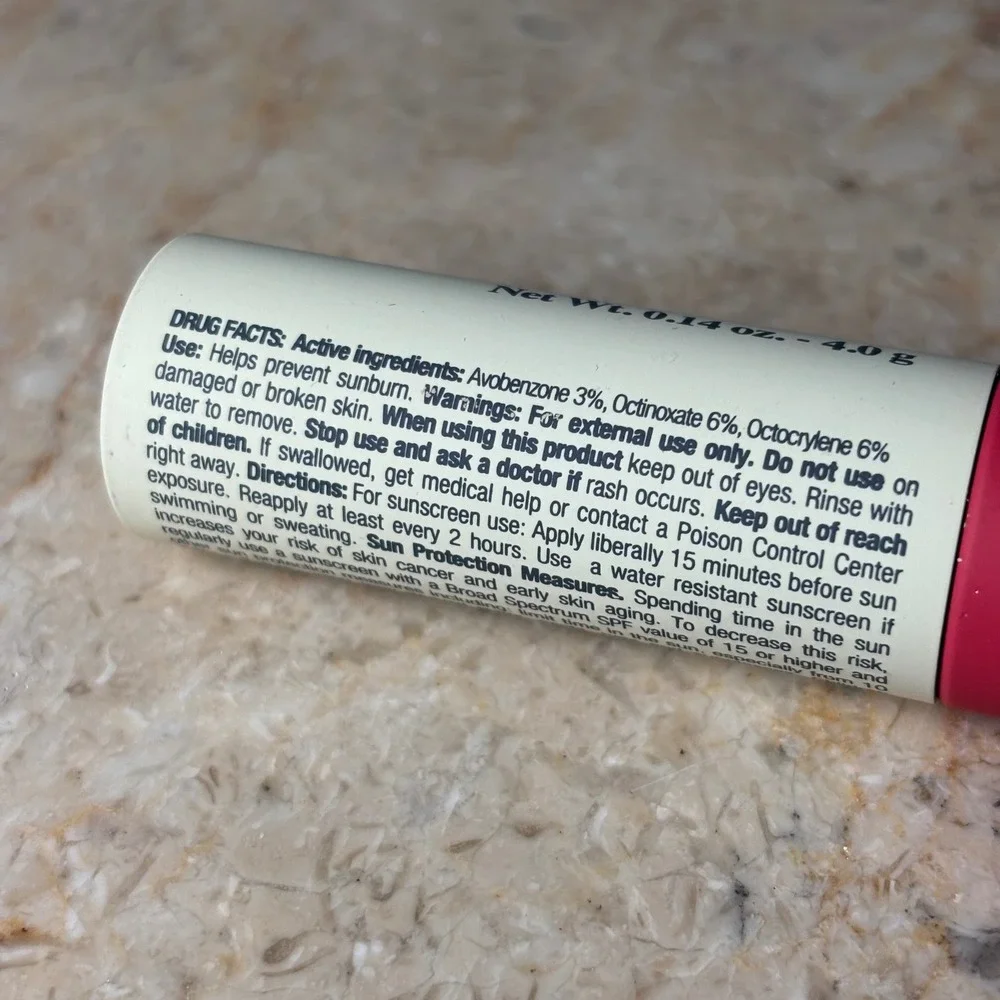 Kiehls Butterstick Lip Treatment SPF 25 Simply Rose‎ Tinted Balm 0.14oz
